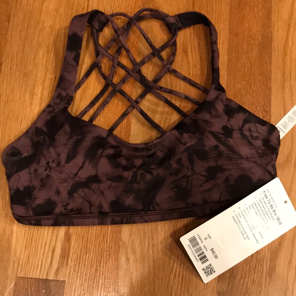 lululemon athletica Tops - New with tag! Free to be bra *wild